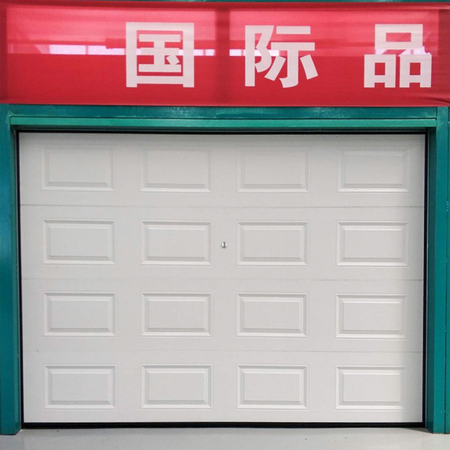 Conjunto de porta de garagem espumada de aço com controle remate automático para residências