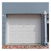 Porta decorativa moderna e elegante branca porta de garagem villa