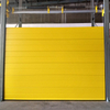 Porta industrial seccional amarela