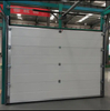 portas automáticas de garagem com painel de aço autônomo