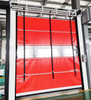 Porta de empilhamento de PVC industrial rápida e automática de alta velocidade